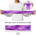 thumbnail image 6 of ALAZA Tie Dye Purple UV Sun Protection Arm Sleeves UPF 50+ Compression Cooling Sleeve 1 Pair, 6 of 7