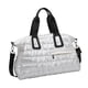 thumbnail image 5 of Bolsa deportiva para gimnasio, bolsa de viaje, bolsa de equipaje para mujer, bolsa de almacenamiento, bolsa de fin de semana Blanco, 5 of 9