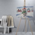 thumbnail image 4 of Hello Winter Sphynx Frosty Morning Walk Welcome Snowy Christmas Horizontal Matte Canvas Poster Cat Lover Kitten Owner Gifts Idea Wall Art Home Decor - 02018, 4 of 5