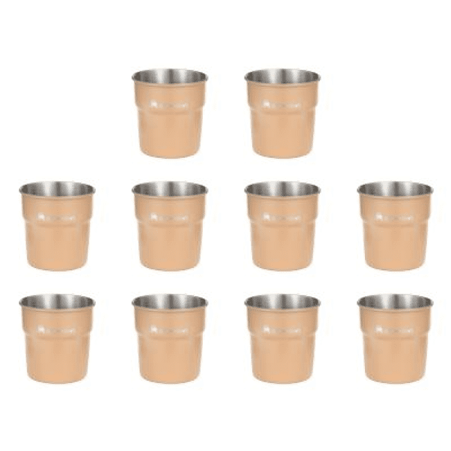 DQrwqpou Copas Vino 300 Ml Copa Ligera para Senderismo Picnic BBQ (Color Arena)