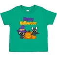 thumbnail image 3 of Inktastic Happy Halloween Black Cat Boys or Girls Toddler T-Shirt, 3 of 5