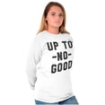 thumbnail image 4 of Up To No Good Wizard Map Funny Nerdy Long Sleeve TShirt Men Women Brisco Brands L, 4 of 6
