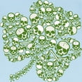 thumbnail image 3 of CafePress - Skullcloverlightgreenwhite Infant T Shirt - Infant T-Shirt, 3 of 4