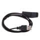 thumbnail image 1 of 20/25 Charger Dock, USB Carga Cradle Charging Cable 1m Black, 1 of 8