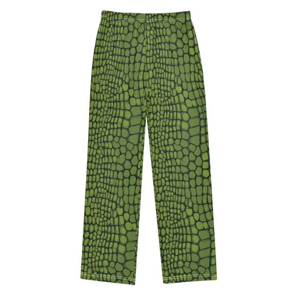 joogoo Crocodile Pattern Pajama Pants Pj Bottoms Sleepwear Lounge L