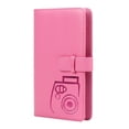 thumbnail image 1 of Cuero de la PU, colección de tarjetas fotográficas instantáneas, álbum, estuche para imágenes para Mini 8/9/7 s / 25/70/90, rosa, 96 bolsillos, 3 pulgadas Scienceny EL2187-01B, 1 of 2