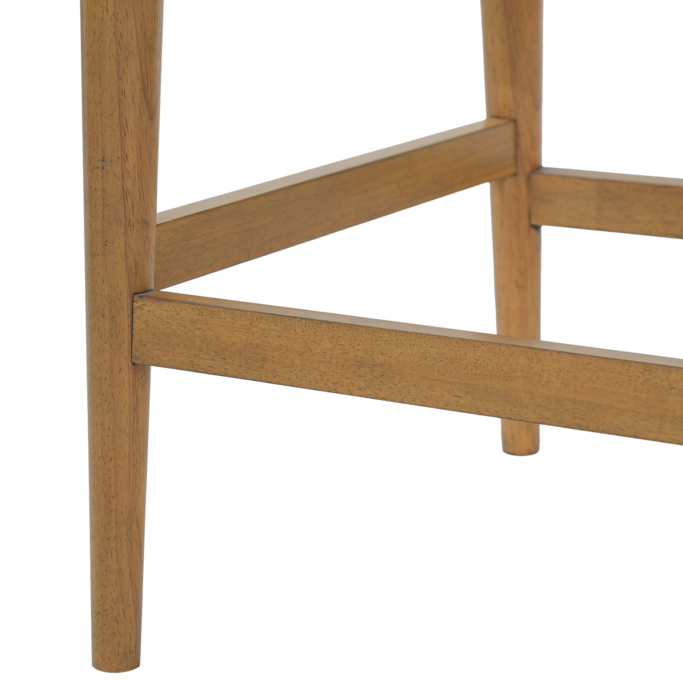 Christopher Knight Home Modern PU Upholstered Counter Height Bar Stools, Natural+Brown, Set of 2