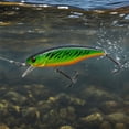 thumbnail image 5 of Sinking Minnow Fishing Lure 6cm 4.3g, Full Water Layer Hard Bait with Rattle, 3D Eyes Long Cast Tackle for Bass Trout Freshwater Saltwater(C), 5 of 6