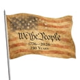 thumbnail image 4 of America 250 Flag – 250th Anniversary USA Double Sided 3-Ply Outdoor Flag, We The People 1776-2026 Patriotic Yard & House Banner for 4th of July, 4 of 7