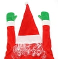 thumbnail image 5 of Sinhoon Christmas Outdoor Decoration,3.6 FT Hanging Santa Claus from Gutter or Roof/Chimney/Tree, 5 of 6