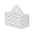 thumbnail image 4 of 10 servilletas cuadradas de satén lavables y reutilizables de 48 x 48 cm. Blanco, 4 of 9