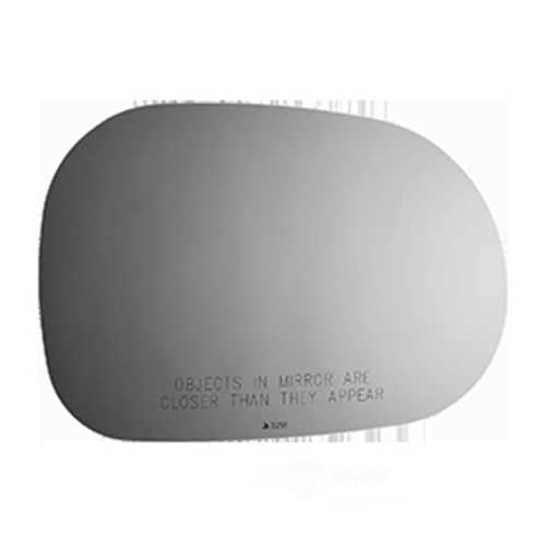 Burco Side View Mirror Replacement Glass - Clear Glass - 3256