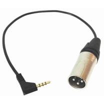 iPhone/iPad Microphone Adapter Cable with XLR Male