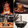 thumbnail image 4 of Vertical Skewer BBQ Stand, Stainless Steel Vertical Cooking Grate Meat with Long Nails Bertical Bar, 4 of 5