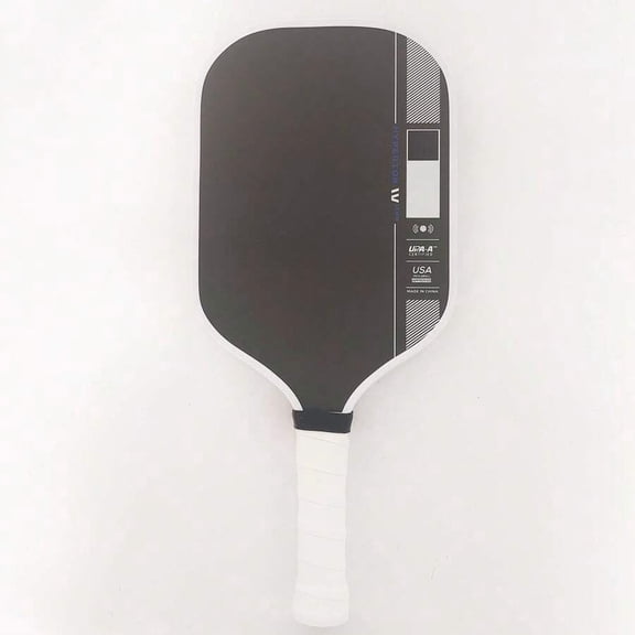 A PERSEUS Carbon Fiber T700 Matte Pickleball Paddle, 16mm Thick Inner Core, TPU Protective Strip,, Professional Competitive Pickleball, Simple Pattern Design,