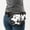 Black and White, variant on Style Waist Bag - Vintage Synthetic Leather Fanny Pack With Multiple Compartments, Golden Studs & Buckles For Women, Perfect For Outdoor Sports, Travel, And Casual Wear