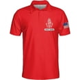 thumbnail image 4 of Lotusprinthandmade Personalized On Friday We Wear Red Remember Everyone Deployed Polo Shirt (Lightweight) S-5XL Multicolor, 4 of 6