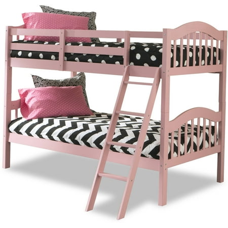 Storkcraft Long Horn Twin Over Twin Bunk Bed Pink Box 2 of 2 Guardrails Ladder Slats BOX A & B Included