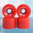 thumbnail image 3 of 4x Roues de Planche à Roulettes Durables, Roue de Longboard Haute Performance, Solide 70x51mm, 3 of 7