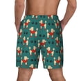thumbnail image 4 of Balery Cartoon Poodle Dog Mens Swim Trunks Swim Shorts for Men Quick Dry Inseam Beach Shorts with Compression Liner Pocket-Medium, 4 of 9