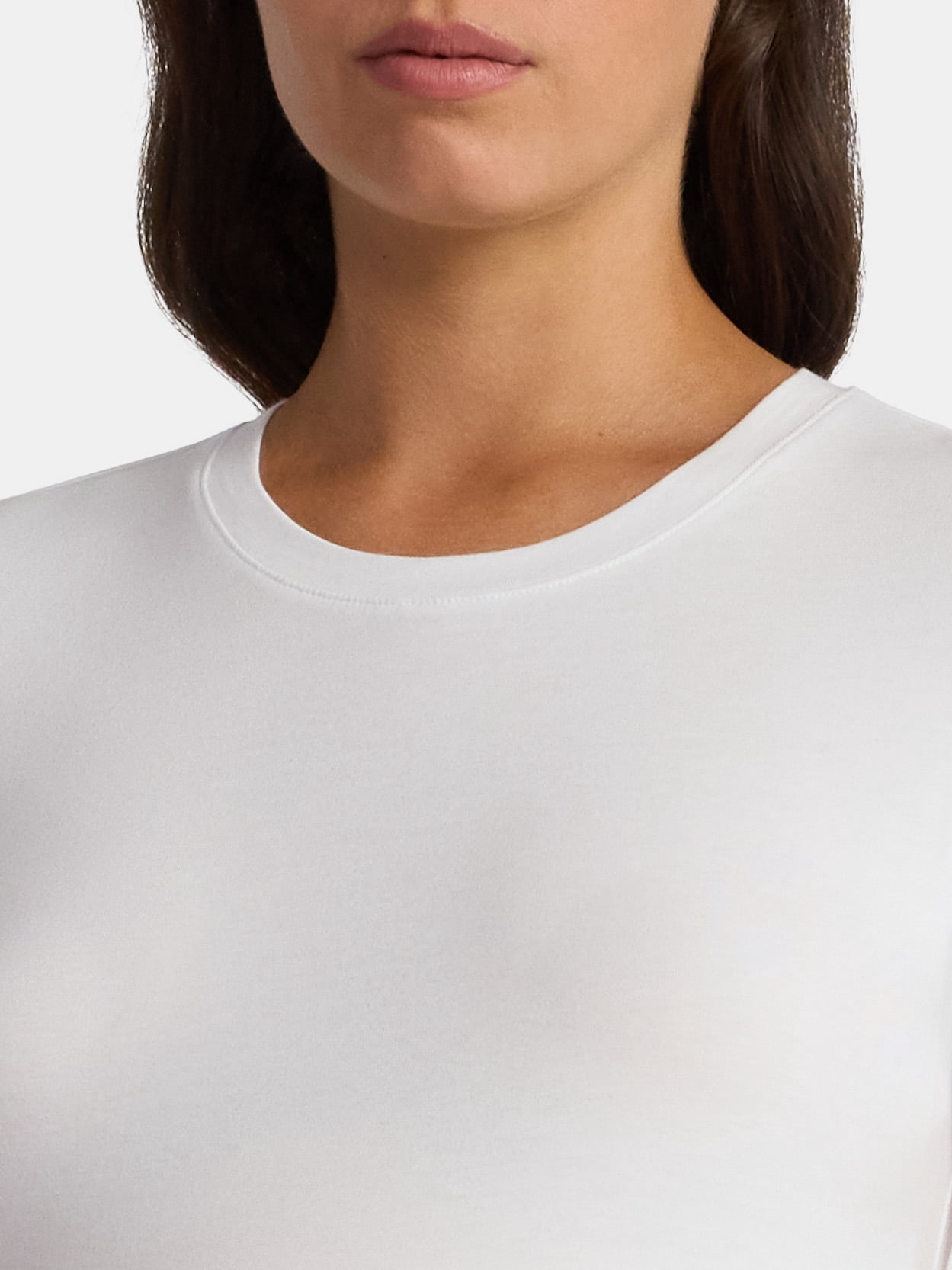 Time and Tru Women's Maternity Non Shirred Tee with Short Sleeves, Sizes S-XXL