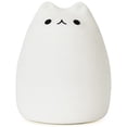thumbnail image 1 of Lámpara de gato, linda luz de noche de gato para mujeres, mamás, adolescentes, niñas, niños, amantes de los gatos, decoración de habitación de anime, luz nocturna, lámpara de gatito de silicona oso de fresa Hogar, 1 of 4