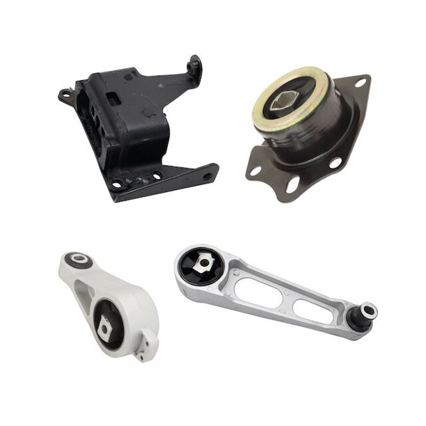 Engine Mount and Transmission Mount Kit 4 Piece Compatible with 2003