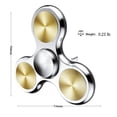 thumbnail image 5 of Fidget Spinner ATESSON, acero inoxidable ultraduradero, plateado, 5 of 5