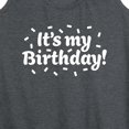 thumbnail image 3 of Instant Message - It's My Birthday - Women's Racerback Tank Top, 3 of 6