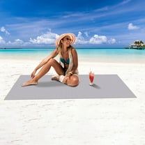 Wdhugt Beach Blanket Sandproof Oversized, 787''×82.6'' Extra Large Beach Mat, Portable Picnic Mat for Travel Camping Hiking, Lightweight Beach Essentials Family Water Resistant Mat