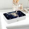thumbnail image 6 of Constellation Portable PU Leather Jewelry Box with Removable Compartment, Necklace Holder, Storage Box, and Jewelry Organizer, 6 of 6
