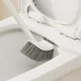 thumbnail image 4 of BVXEEP Toilet Brush, Toilet Bowl Brush and Holders with 2 Type Capability Brush-Rubber Brush and Slit Brush- Toilet Bowl Brush Clean Every Corner of The Toilet, 4 of 6