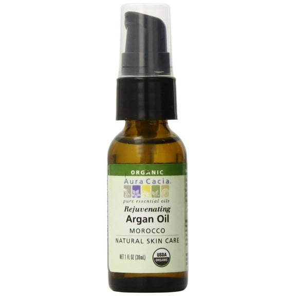 Aura Cacia Organic Rejuvenate, Moisture & Nourishes Skin, Argan Oil, 1 Oz