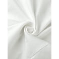 thumbnail image 4 of INSPIRE CHIC Women's Point Collar Long Sleeve Button Shirt White XS, 4 of 5