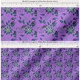 thumbnail image 2 of Soimoi Cotton Voile Fabric Triangle,Leaves & Floral Artistic Print Fabric by Yard 56 Inch Wide, 2 of 7