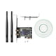 thumbnail image 1 of Cable de datos Tarjeta de red inalámbrica PCI-E 1X de doble banda Adaptador Ethernet 600M Wi-Fi 6 Tmvgtek Nuevos Originales, 1 of 9