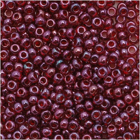 Golden Raspberry - Toho Round Seed Beads 11/0 #332 'Gold Lustered Raspberry' 8 Gram Tube