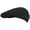 Black, variant on Pageboy Hats for Women Gentle Solid Color Striped Flat Caps Spring Summer Newsboy Hats Commute Travel Cabbie Caps 2026