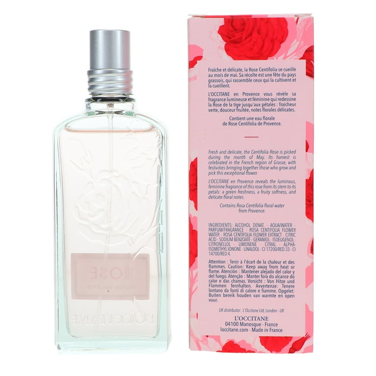 ♥️L'Occitane Rose Eau de Toilette L'Occitane Elegant and Tender Rose Eau De Toilette For Women