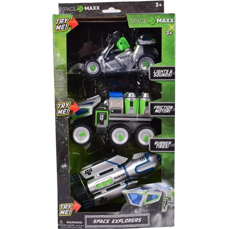 Space Maxx Mini Space Vehicles 3pk