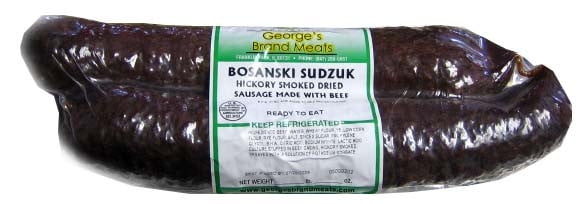 Bosanski Sudzuk, Beef Sausage (Sabah Brand) approx. 1.0 lb by