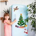 thumbnail image 2 of Christmas Themed Magnetic Sticker DIY, 2025 New Refrigerator Magnets Christmas Tree, for Refrigerator Wardrobe Door Car Metal Door Decor, Water Proof, 2 of 6