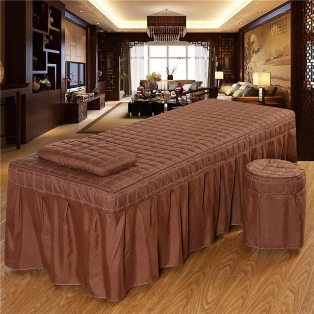 Funda de Almohada Macarena Color Sólido cafe-s