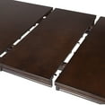 thumbnail image 5 of Furniture of America Tenmile Extendable Wood Dining Table, Espresso, 5 of 6