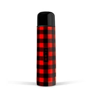 Flow Double Walled Insulated Buffalo Plaid 17oz Mug