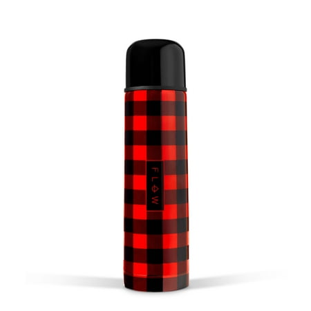 Flow Double Walled Insulated Buffalo Plaid 17oz Mug