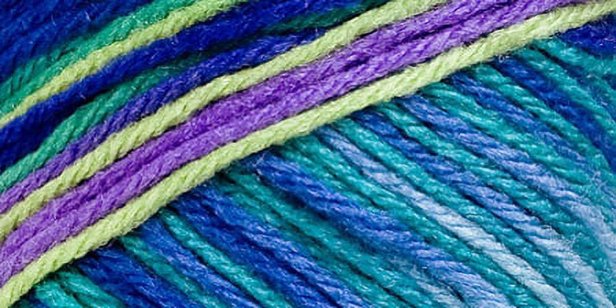 Multipack of 6 - Red Heart Super Saver Yarn-Wildflowers