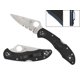 thumbnail image 1 of Spyderco Knives 'Thin Blue Line' Delica 4 Stainless C11FPSBKBL Pocket Knife  Cuchillo, 1 of 1