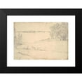 thumbnail image 2 of Martin Johnson Heade 14x11 Black Modern Framed Museum Art Print Titled - Friar's Head,&nbsp;Campobello (1862), 2 of 5