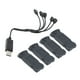 thumbnail image 5 of Paquete de baterías de polímero de litio de 3,7 V y 1200 mAh, alta eficiencia para drones E58, L800, JY019 y S168, juego de 4, seguridad mejorada, 5 of 8
